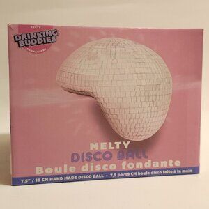 FUN DRINKING BUDDIES MELTY DISCO BALL Home Decor Mantle Hanging Disco Ba…